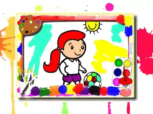 بازی Football Coloring Book آنلاین