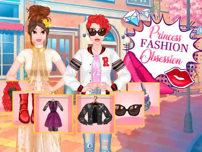 بازی Princess Fashion Obsession آنلاین