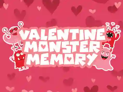 بازی Valentine Monster Memory آنلاین