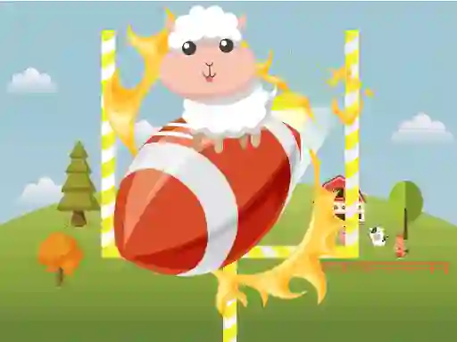 بازی Animals Rugby Flick آنلاین