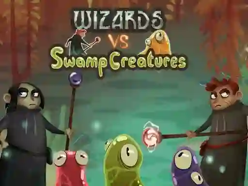 بازی Wizards vs swamp creatures آنلاین