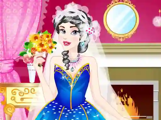 بازی Sleeping Princess Wedding Dress up آنلاین