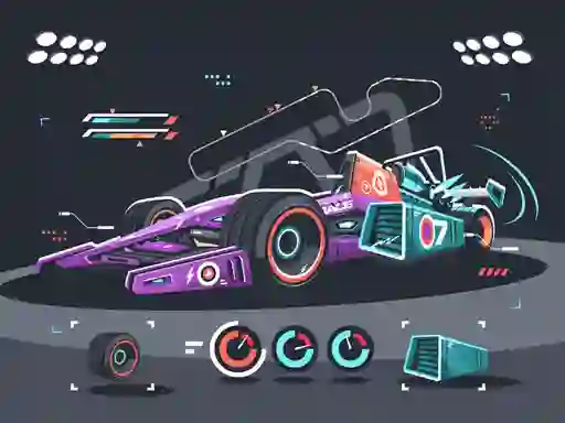 بازی Powerful Cars Memory آنلاین