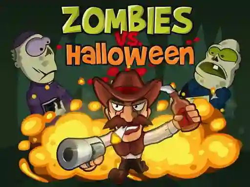 بازی Zombies Vs Halloween آنلاین
