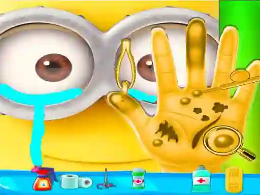 بازی Minion hand doctor آنلاین