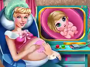 بازی Cinderella Pregnant Check-Up آنلاین