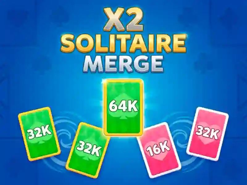 بازی X2 Solitaire Merge آنلاین