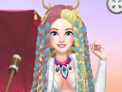 بازی Burning Man Hairstyles آنلاین