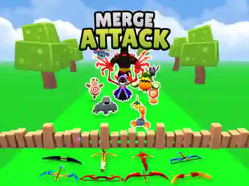 بازی Merge Monster Attack آنلاین