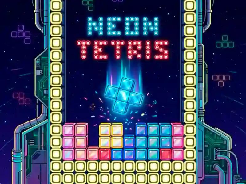 بازی Neon Tetris آنلاین