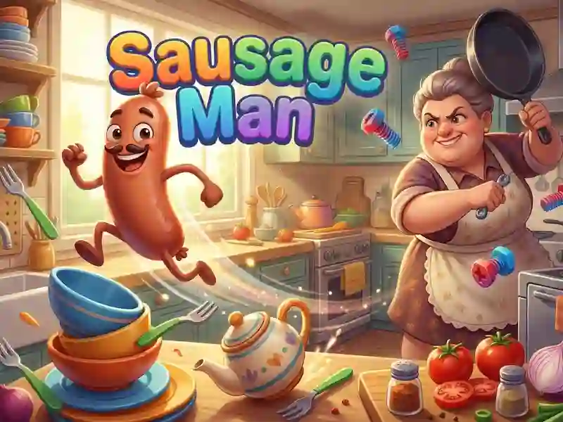 بازی Sausage Man آنلاین
