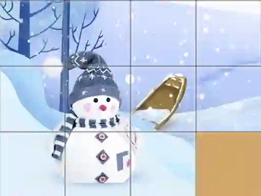 بازی Christmas Slide Puzzle آنلاین