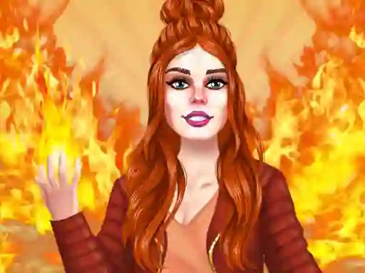 بازی Redhaired Fairy Fantasy vs Reality آنلاین