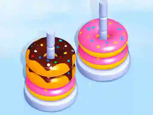 بازی Donut Sort Fun آنلاین