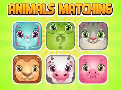 بازی Animals Memory Matching آنلاین
