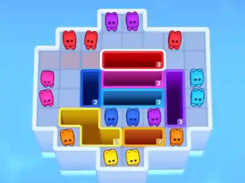 بازی Cube Drop Puzzle آنلاین