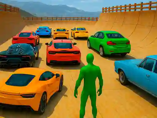 بازی Mega Lamba Ramp آنلاین