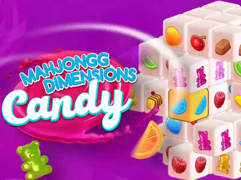 بازی Candy 3D Mahjong آنلاین