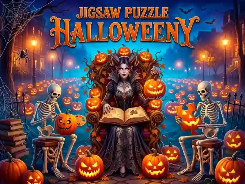 بازی Jigsaw Puzzle Halloweeny آنلاین