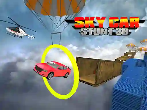 بازی Sky Car Stunt 3d آنلاین