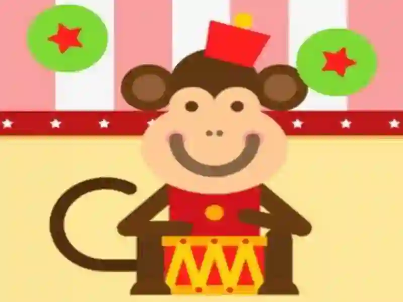 بازی Monkey Drums آنلاین
