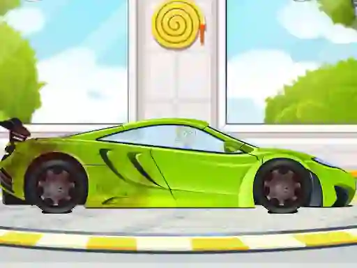 بازی Sports Car Wash 2D آنلاین