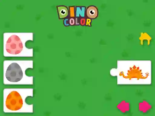 بازی Dino Color آنلاین