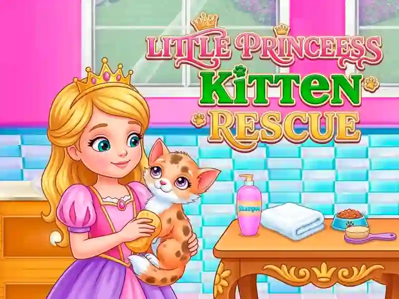 بازی Little Princess Kitten Rescue آنلاین