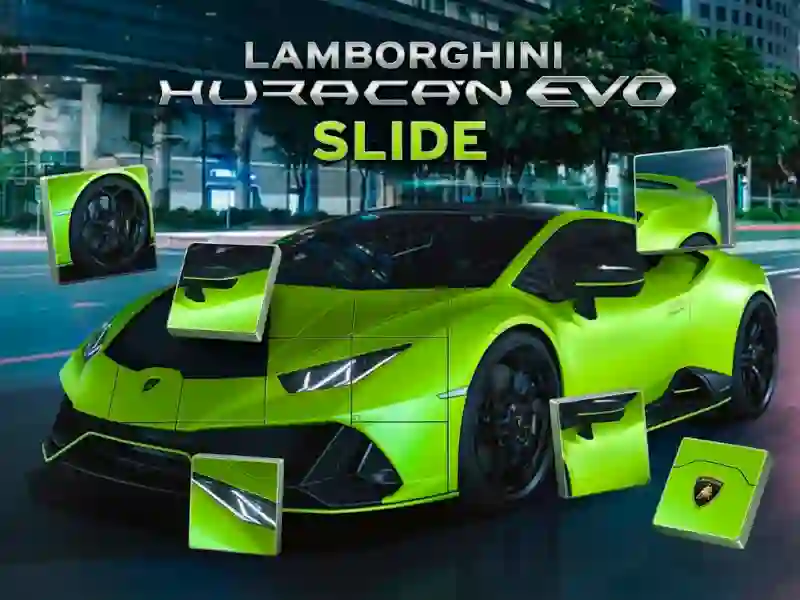 بازی Lamborghini Huracan Evo Slide آنلاین