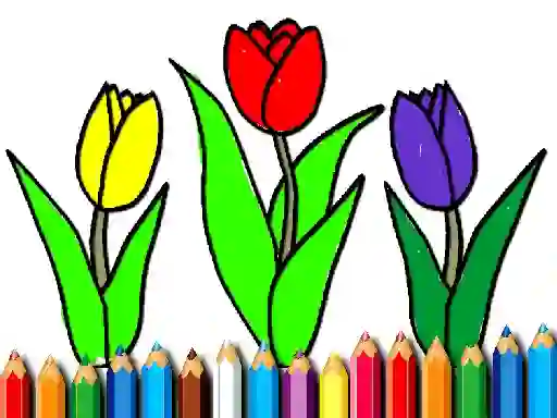 بازی Back To School: Spring Time Coloring Book آنلاین