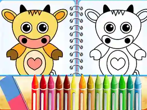 بازی Lovely Pets Coloring Pages آنلاین