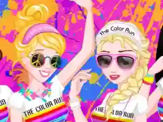 بازی Princess Color Run آنلاین