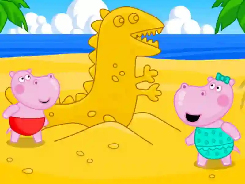 بازی Hippo Beach Adventures آنلاین