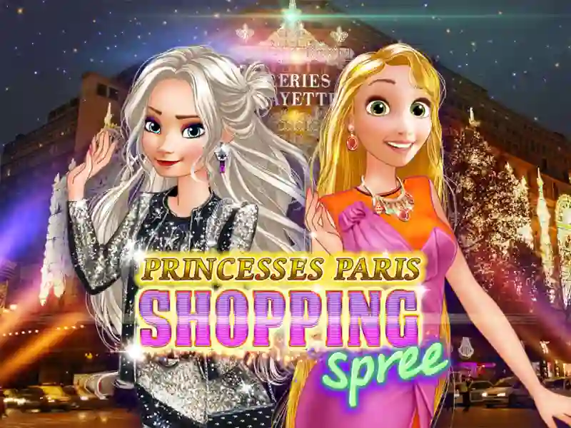 بازی Princesses in Paris: fun shopping آنلاین