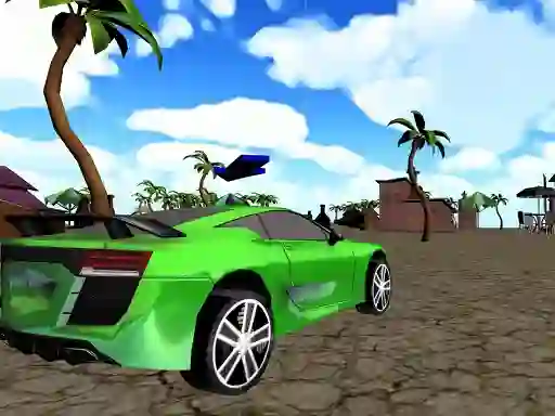 بازی Xtreme Beach Car Racing آنلاین