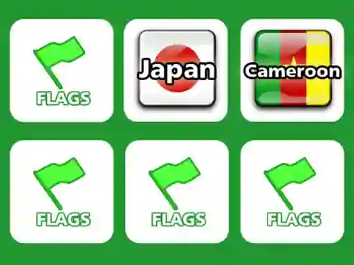 بازی Memory With Flags آنلاین
