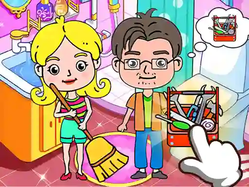 بازی Toka Boka Home Clean Up Design آنلاین