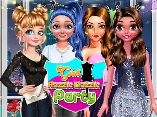 بازی Girls Razzle Dazzle Party آنلاین