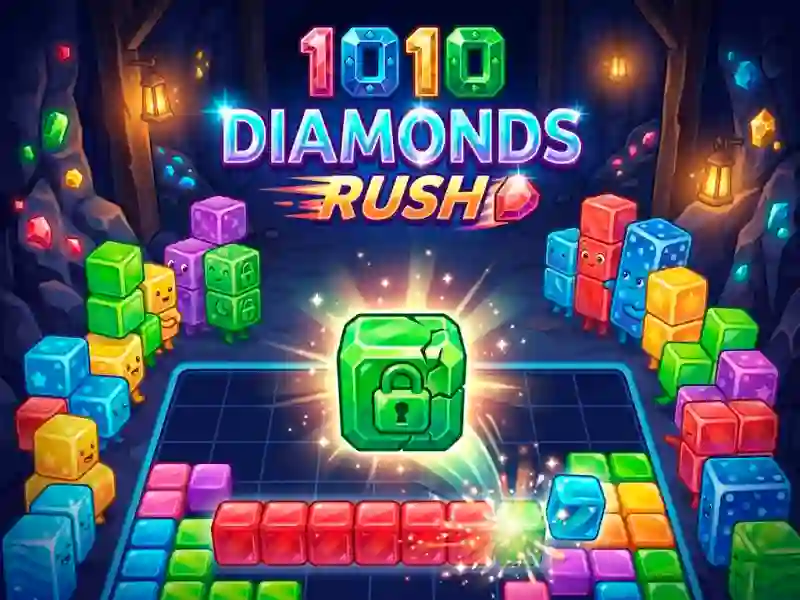 بازی 1010 Diamonds Rush آنلاین