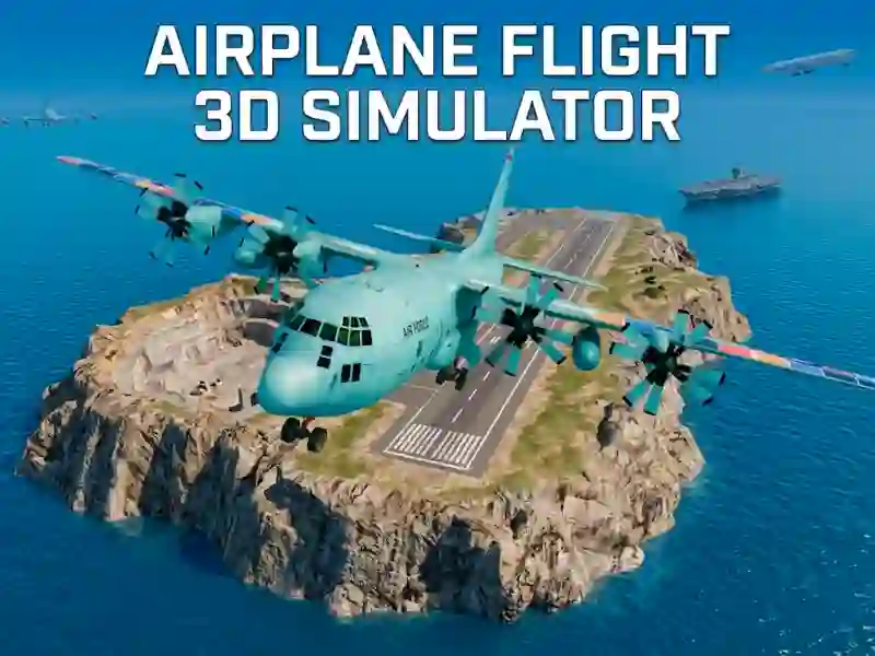 بازی Airplane Flight 3D Simulator آنلاین