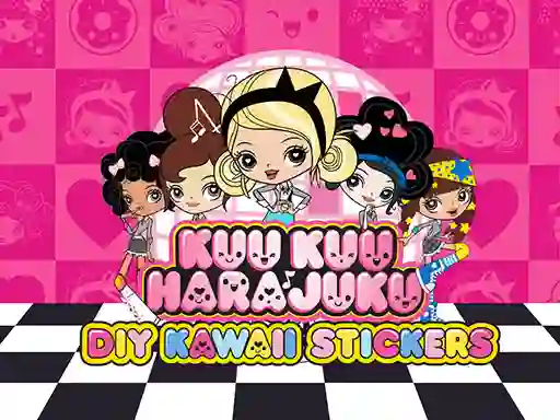 بازی Kuu Kuu Harajuku Stickers آنلاین