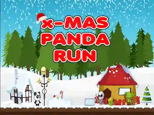 بازی X-mas Panda Run آنلاین