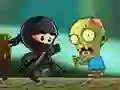 بازی Ninja Kid Vs Zombies آنلاین