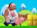 بازی Pink Running Pig آنلاین