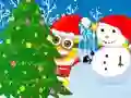 بازی Minions Christmas Snowball Wars آنلاین