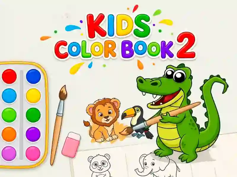 بازی Kids Color Book 2 آنلاین