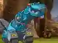 بازی Dinotrux builder create & print آنلاین