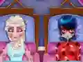 بازی Ladybug And Elsa's First Aid آنلاین