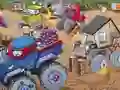 بازی Nickelodeon destruction truck derby آنلاین