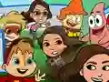 بازی Nickelodeon Tag attack آنلاین